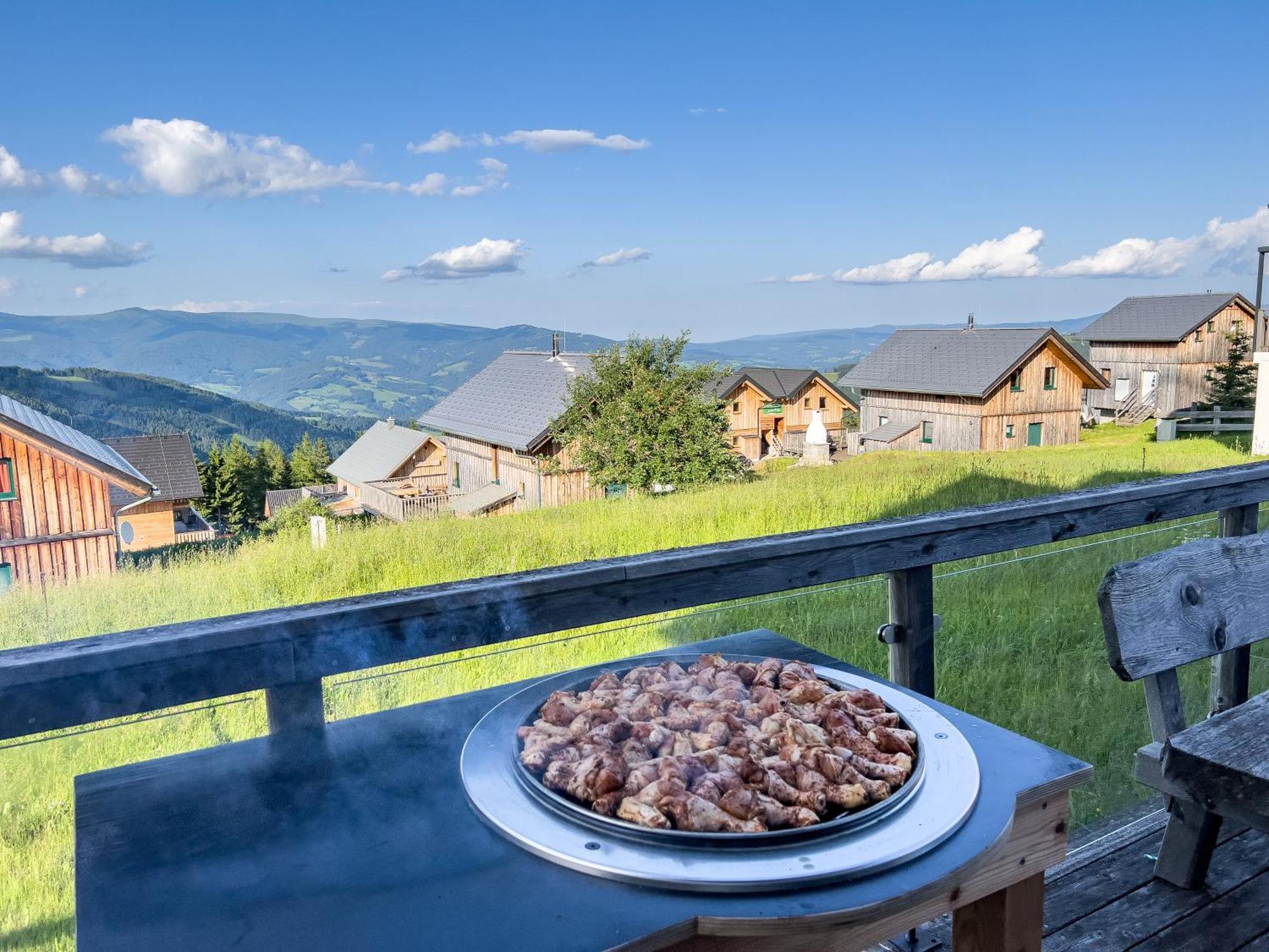 1A Chalet '4 Jahreszeiten' Ski Fahren Und Jacuzzi Mit Aussicht! Bad Sankt Leonhard im Lavanttal Exterior photo